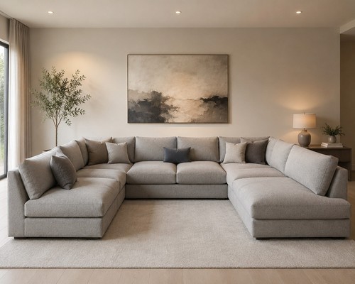 Elegance shape grey - u-shape,