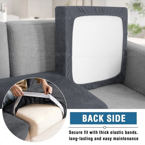 Seater velvet l shape - 1/2/3,