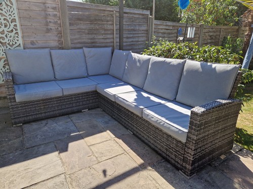 Rattan grey garden - garden, 6