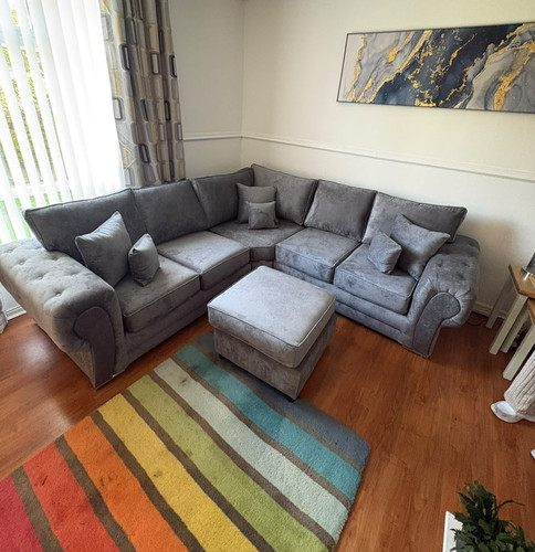 Verona sofa grey kensington - verona,