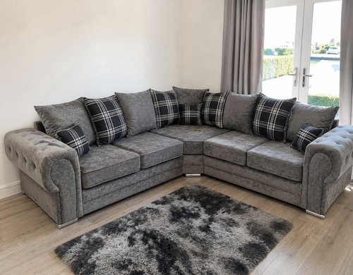 Verona grey corner sofa - verona,