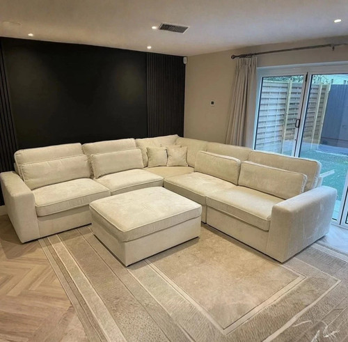Large shape corner sofa - large,