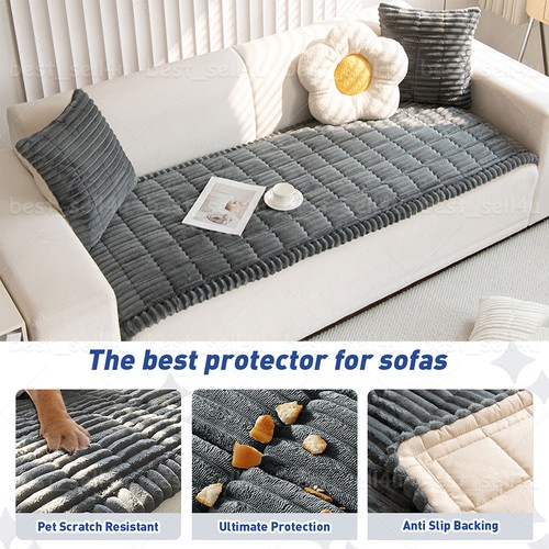 Corduroy sofa cover non - cover, non-slip