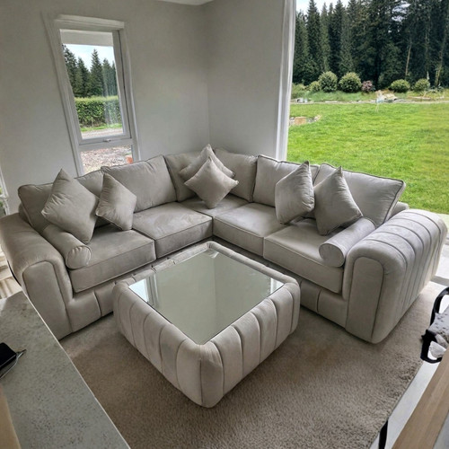 Luxury lilly corner sofa - luxury,