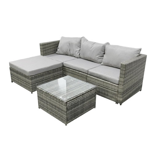 Garden corner sofa rattan - garden,