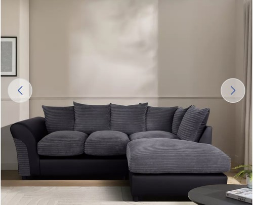 Grey black fabric - grey/black,