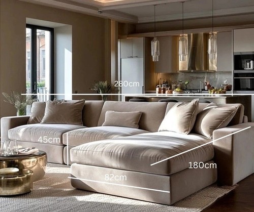 New soho chaise corner - new,