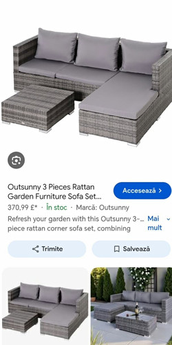 Outsunny piece rattan - outsunny, rattan/wicker