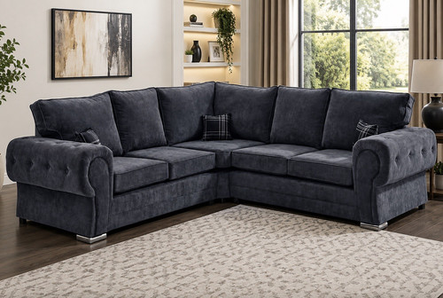 Grey chesterfield shape - grey,