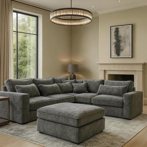 New ruby corner sofa - new,